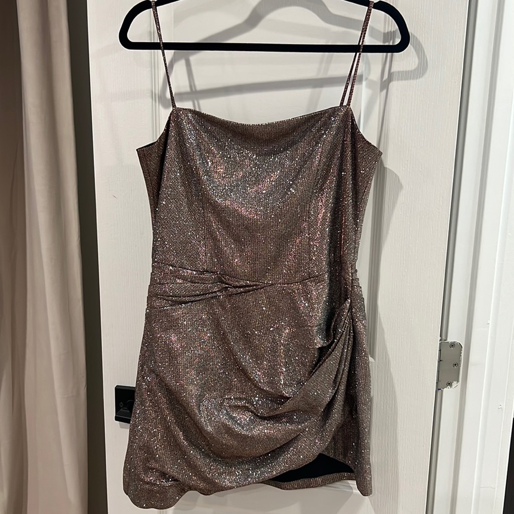 House of CB Sparkle mini dress size large